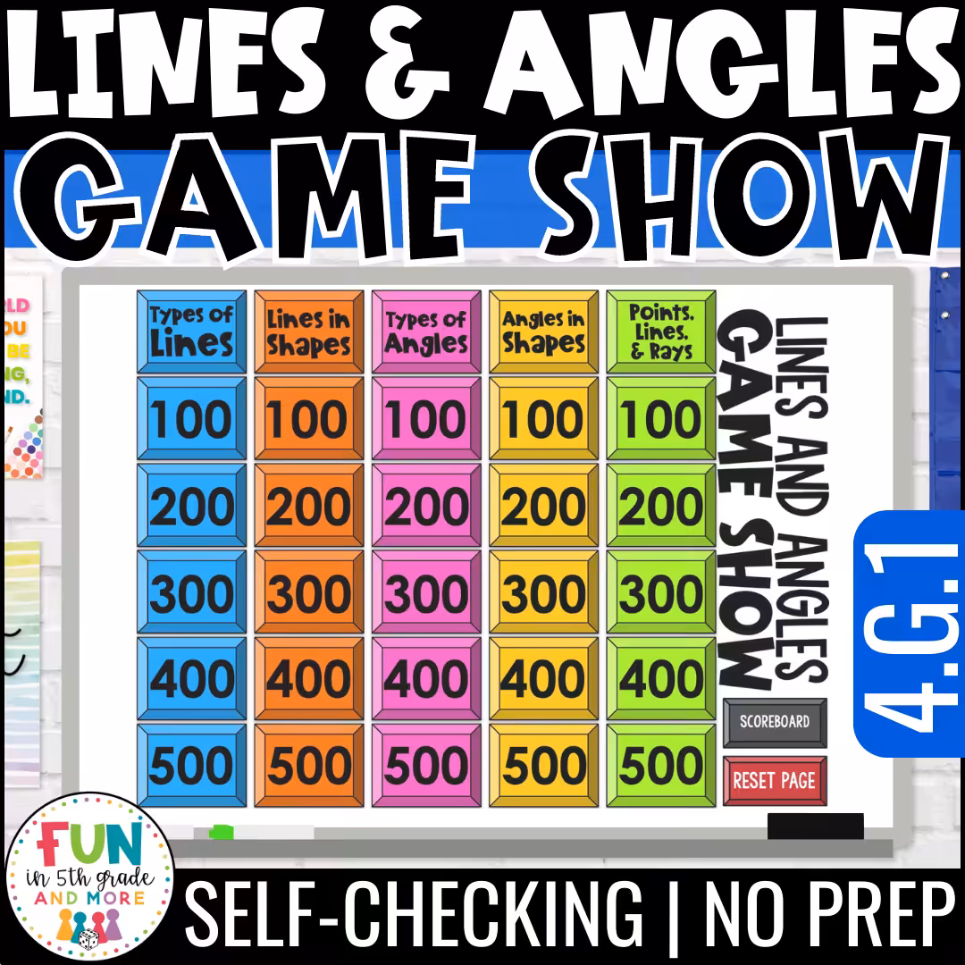 Lines and Angles Game Show