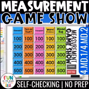 Measurement Game Show