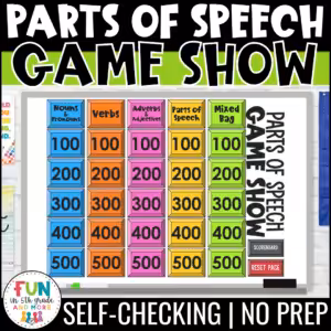 Parts of Speech Game Show