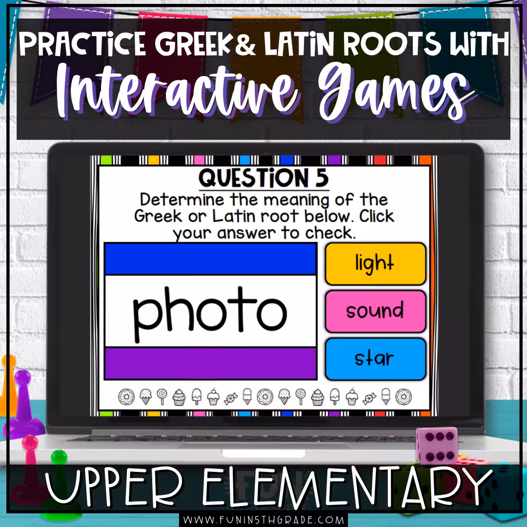 Practice Greek and Latin Root Words with Interactive Games Blog Image