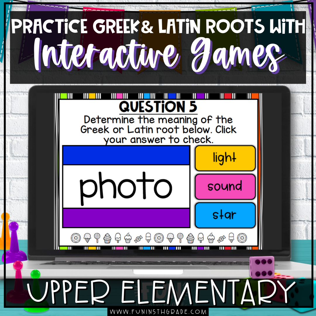 Practice Greek and Latin Root Words with Interactive Games Blog Image