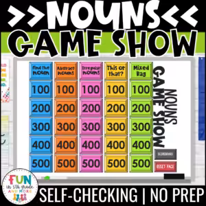 Nouns Game Show