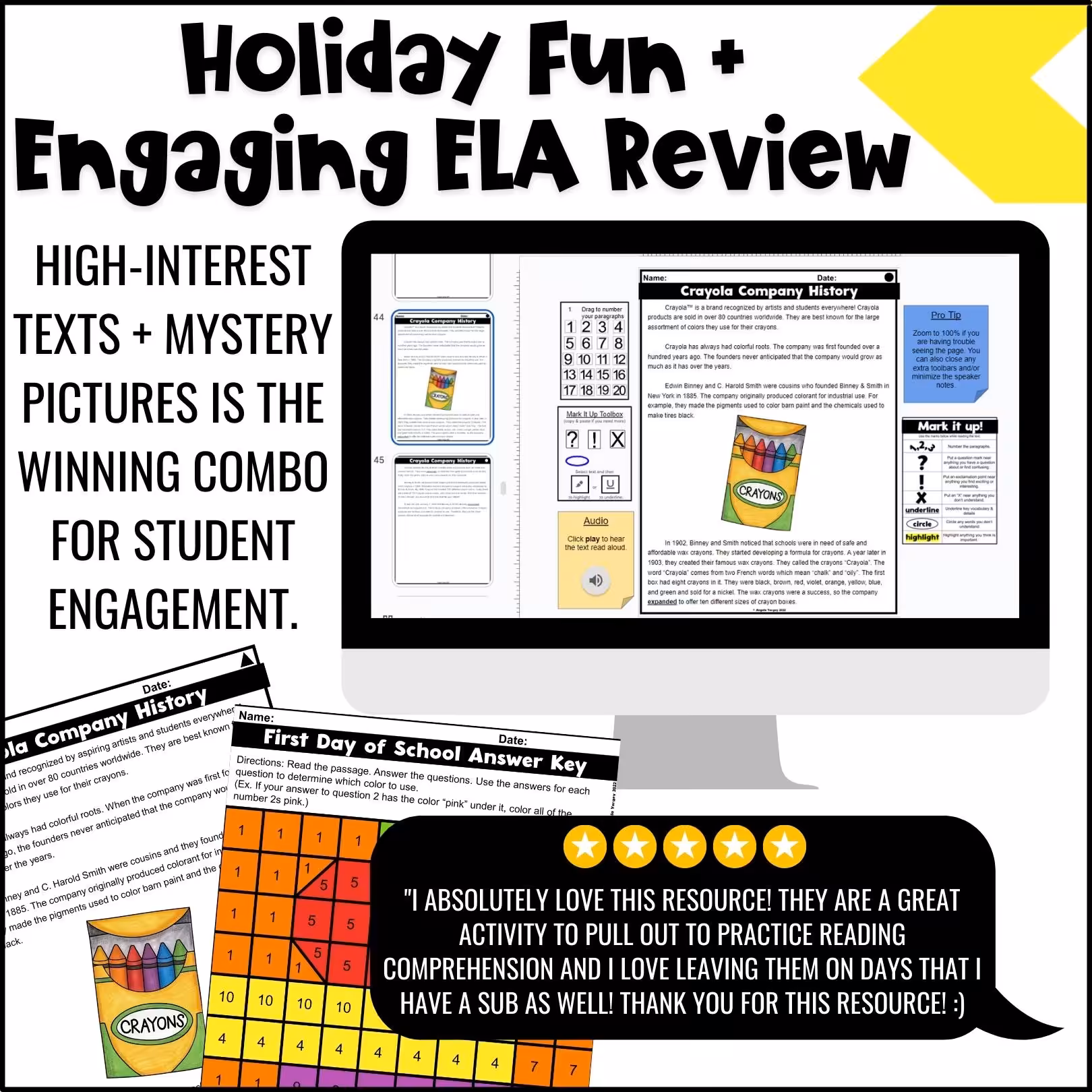 School-Close-Reading-Comprehension-Passages6