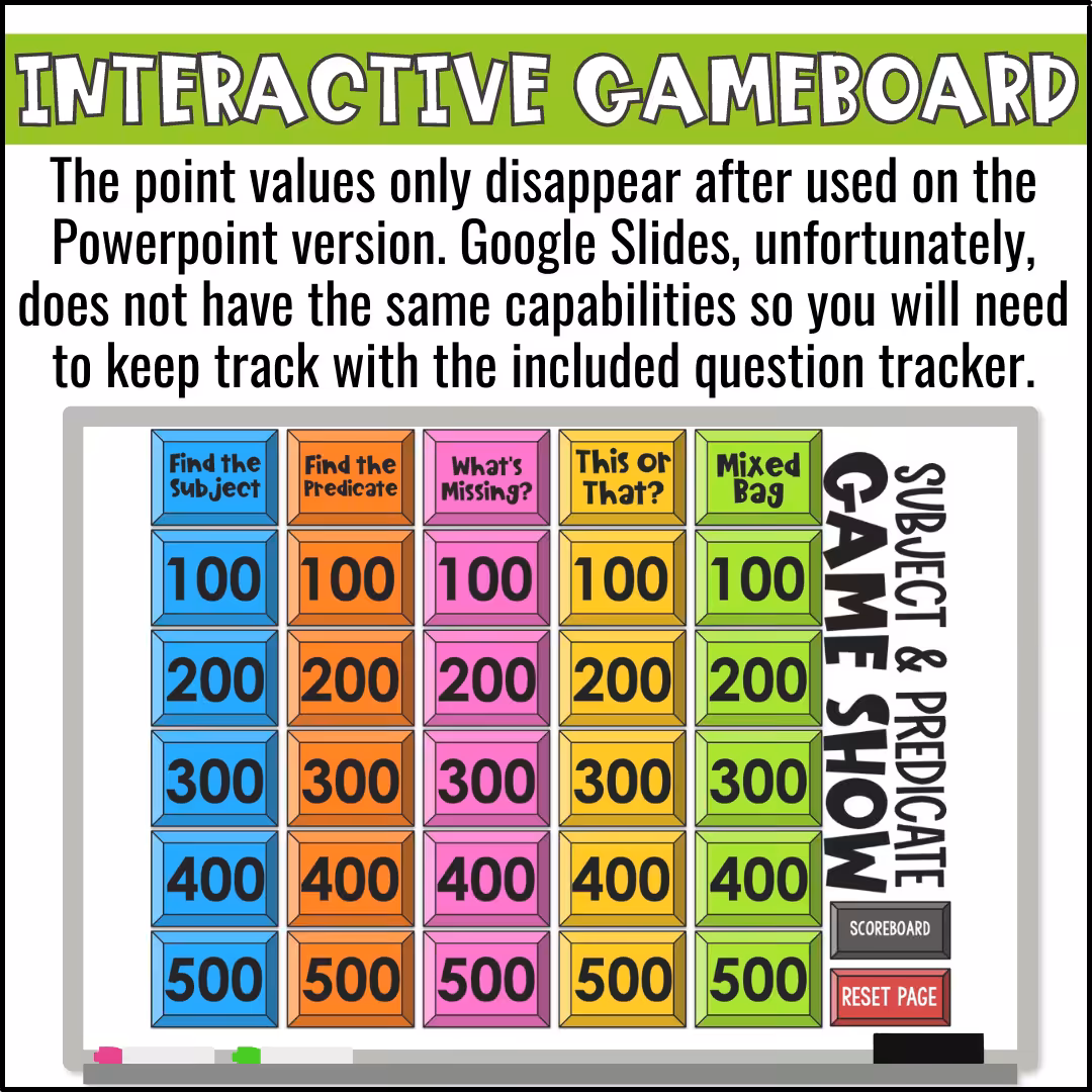 Subject and Predicate Game Show (3)