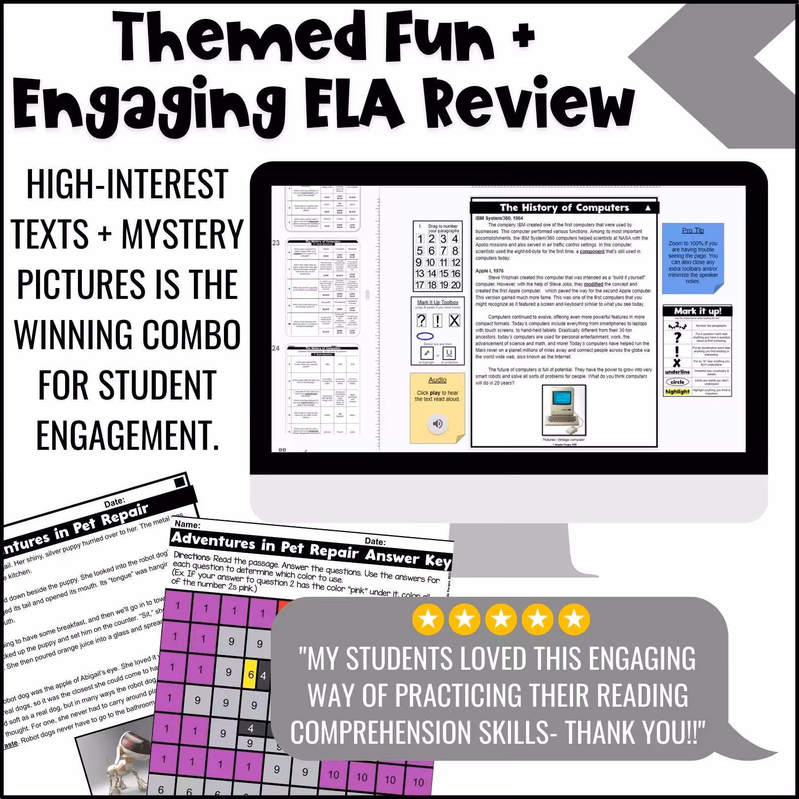Technology-Close-Reading-Comprehension-Passages-7
