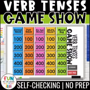 Verb Tenses Game Show