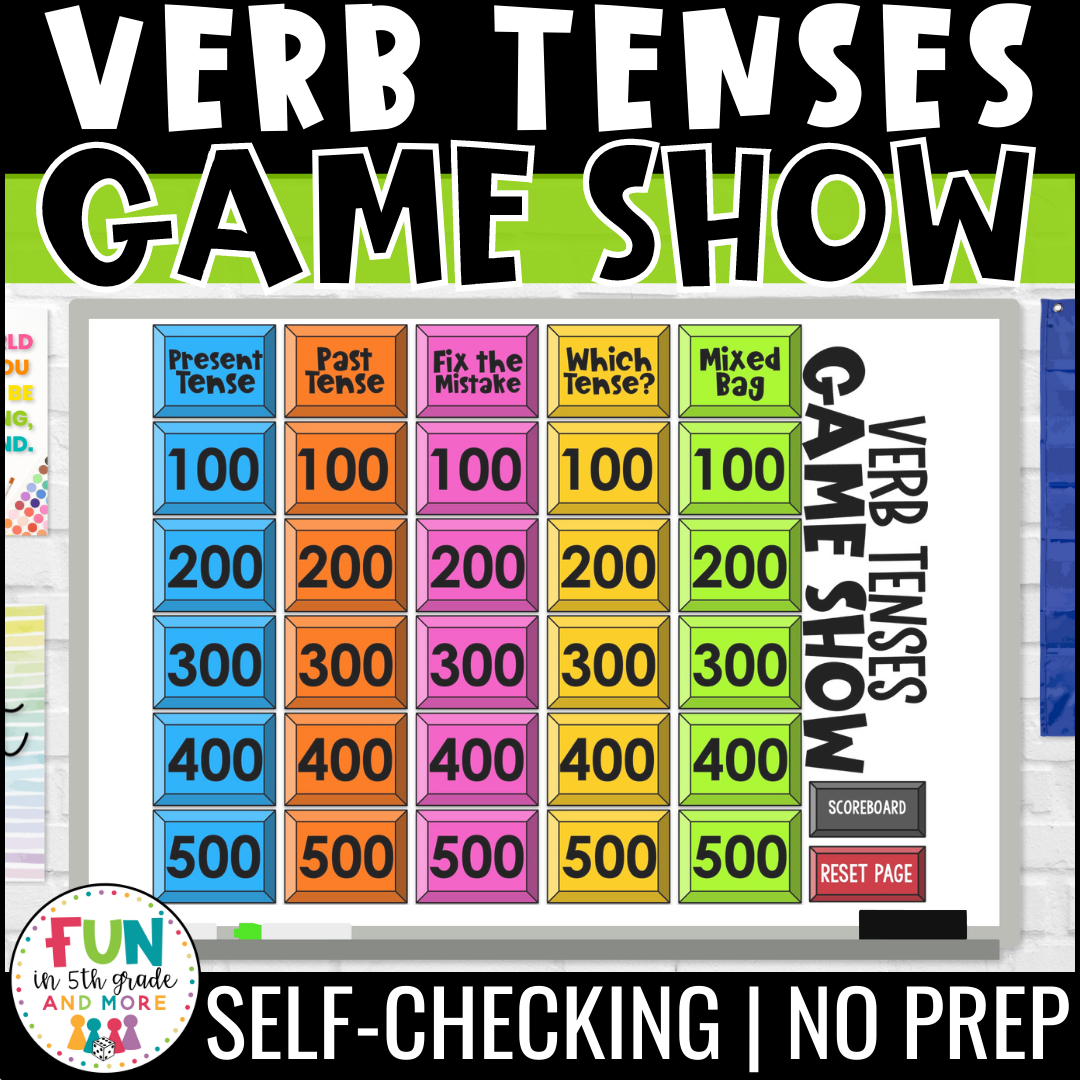 Verb Tenses Game Show