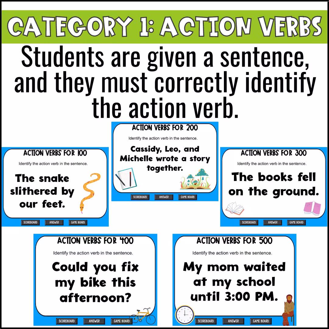 Verbs Game Show (4)
