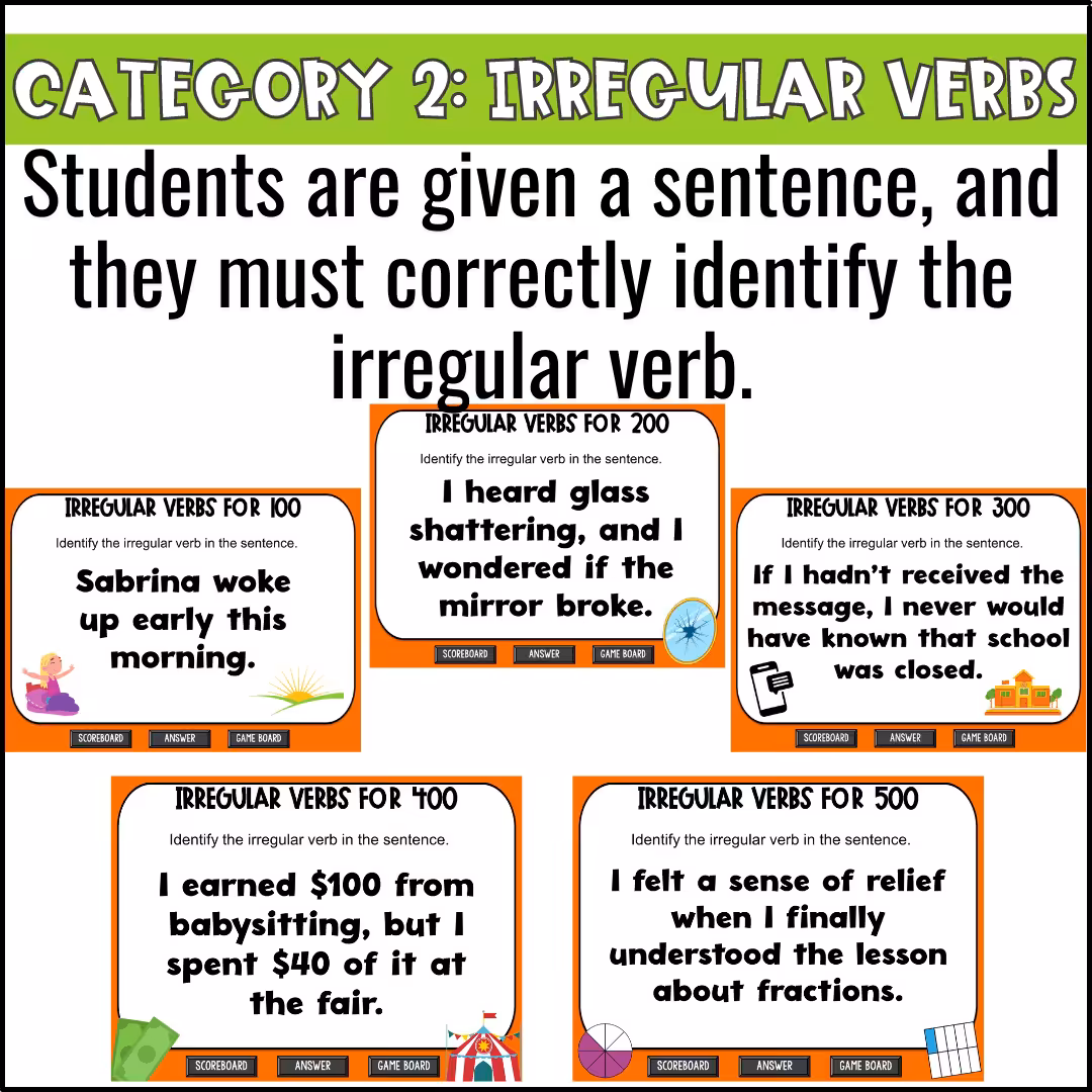 Verbs Game Show (5)
