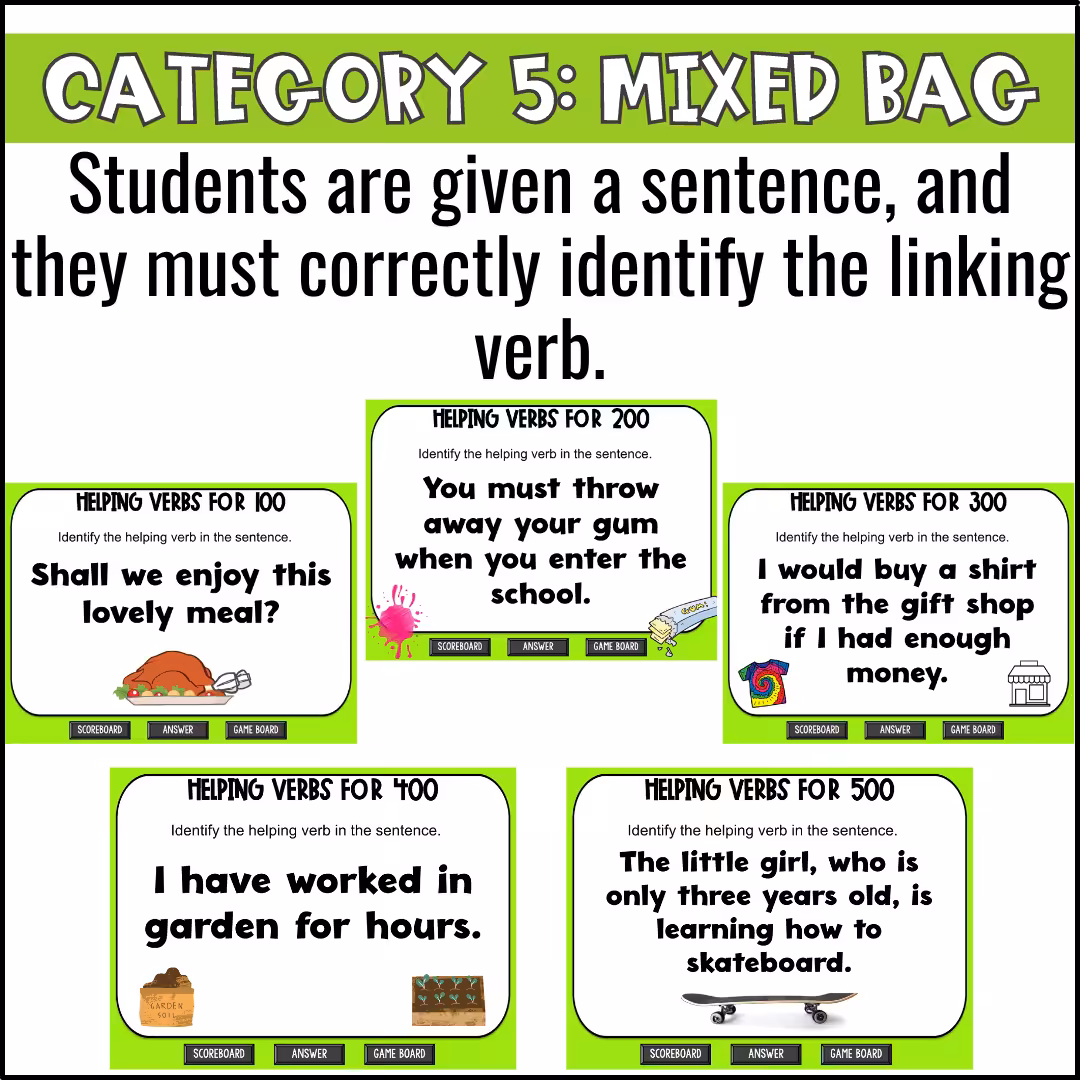 Verbs Game Show (8)