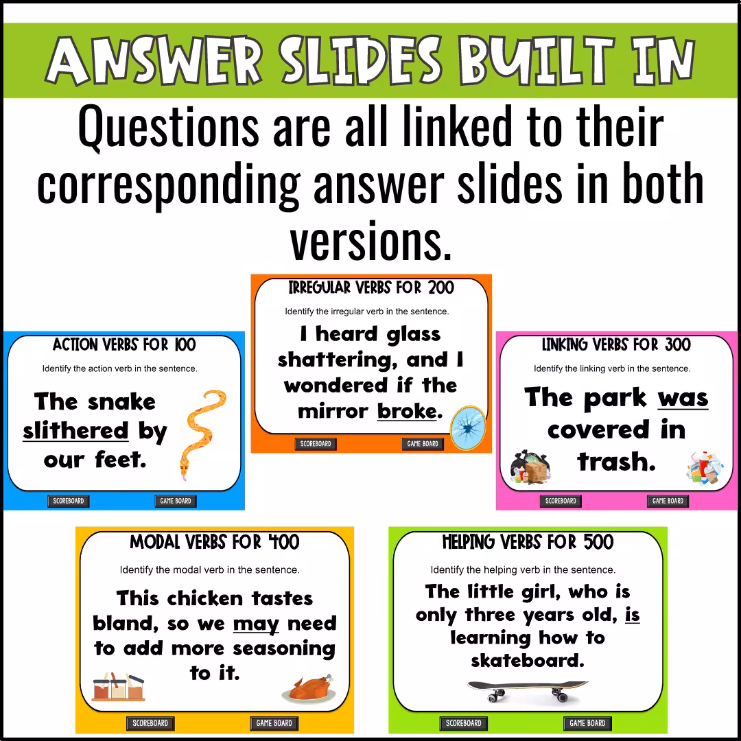 Verbs Game Show (9)