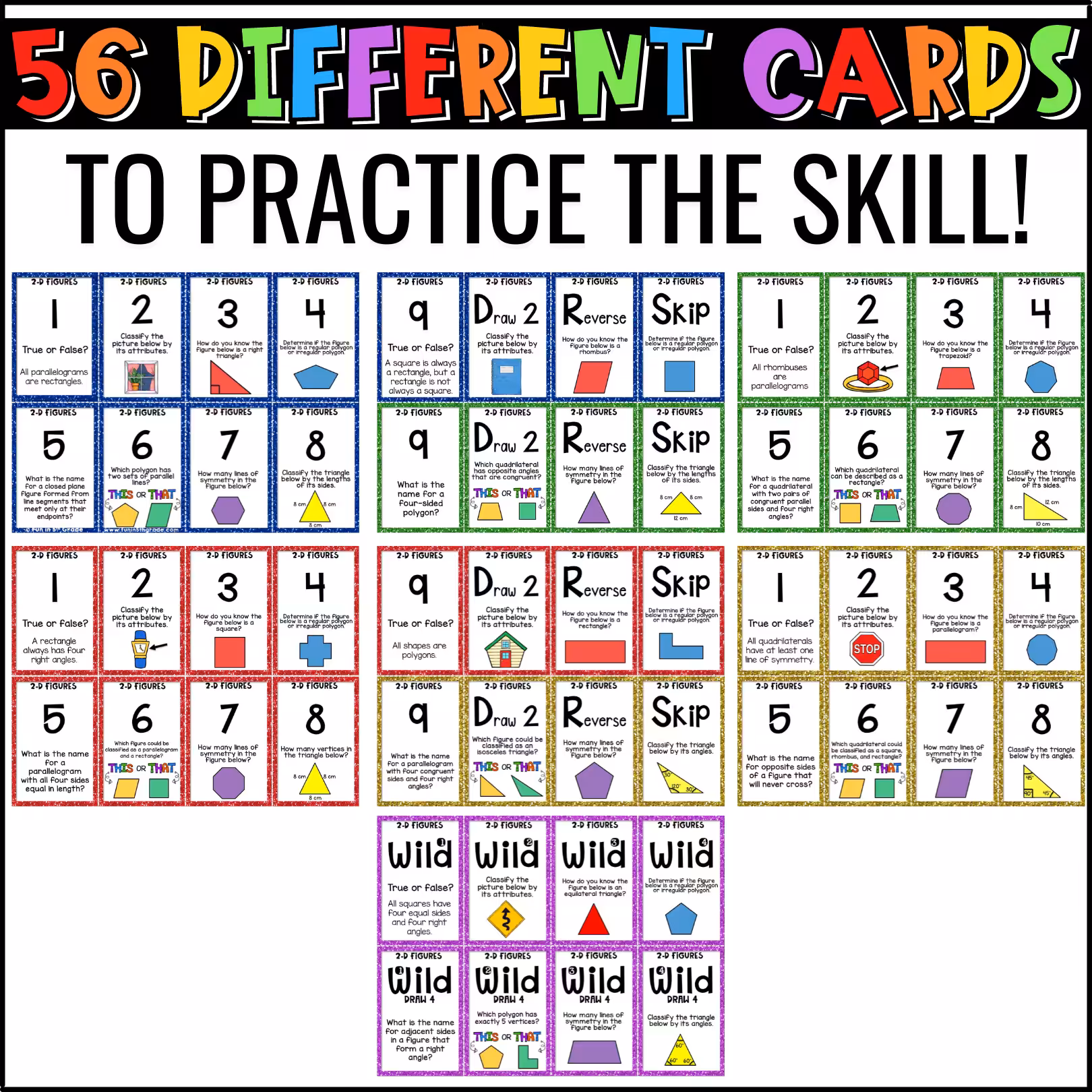 2D Figures U-Know Math Review Game (3)