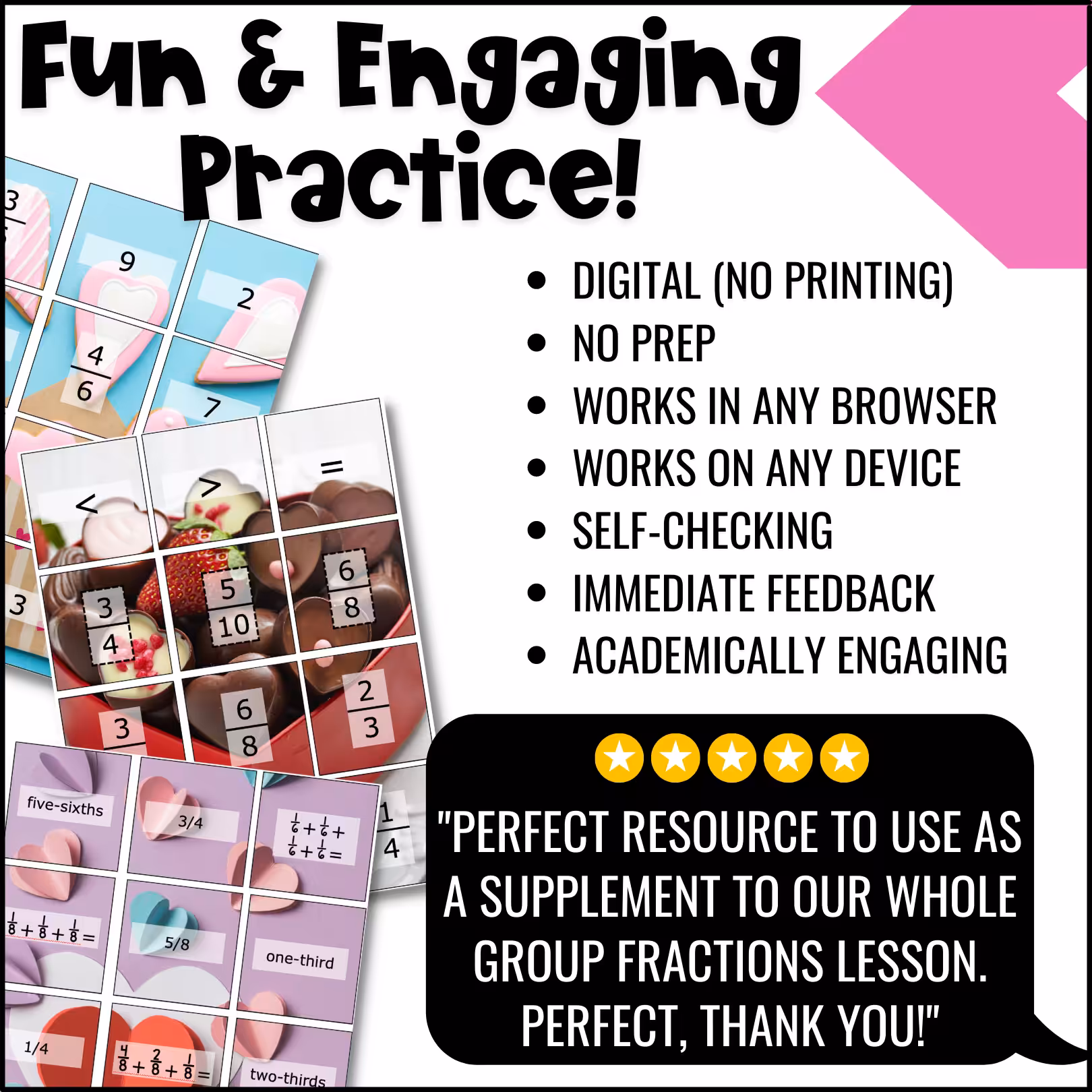 3rd Grade Valentine Review Digital Puzzles (4)