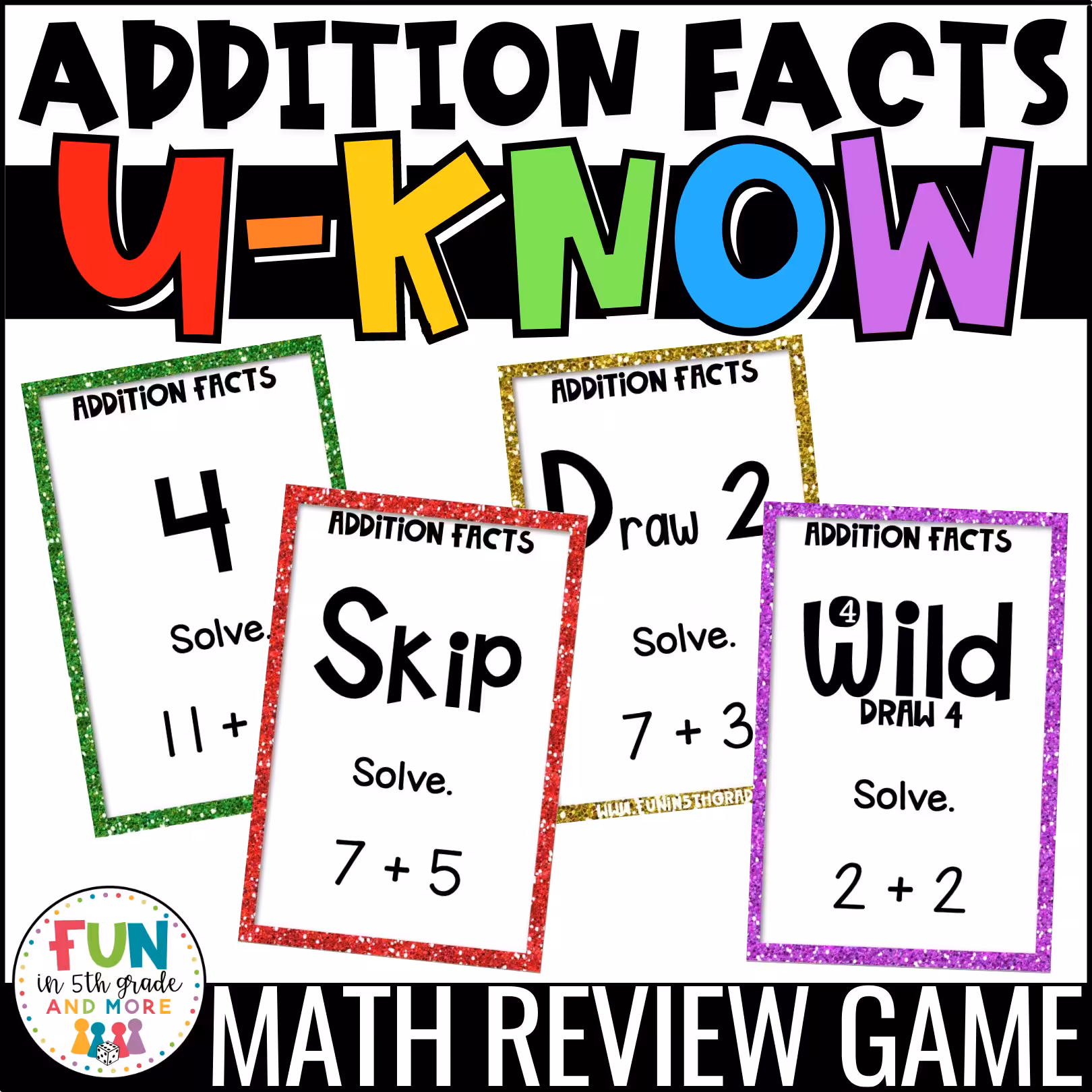 U-know Addition Facts Game