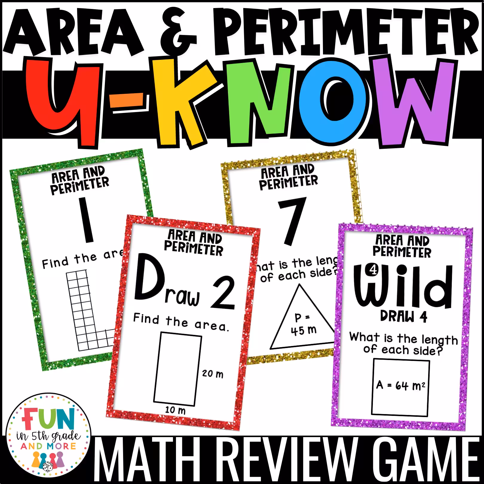 U-Know Area and Perimeter Review Game