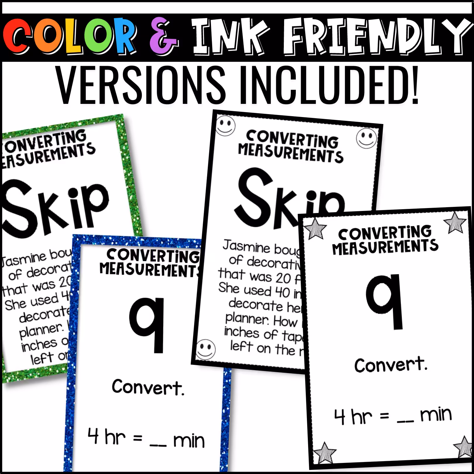 Converting Measurements U-Know Math Review Game (2)