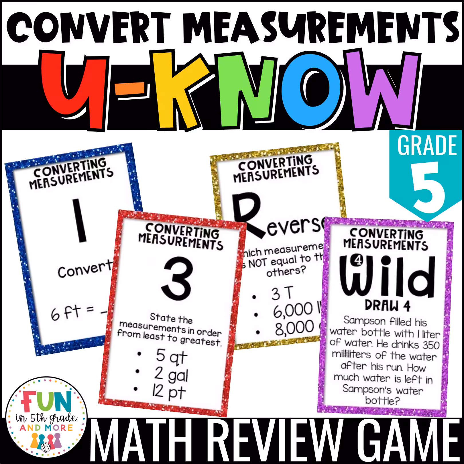 U-Know Measurement Conversions Game