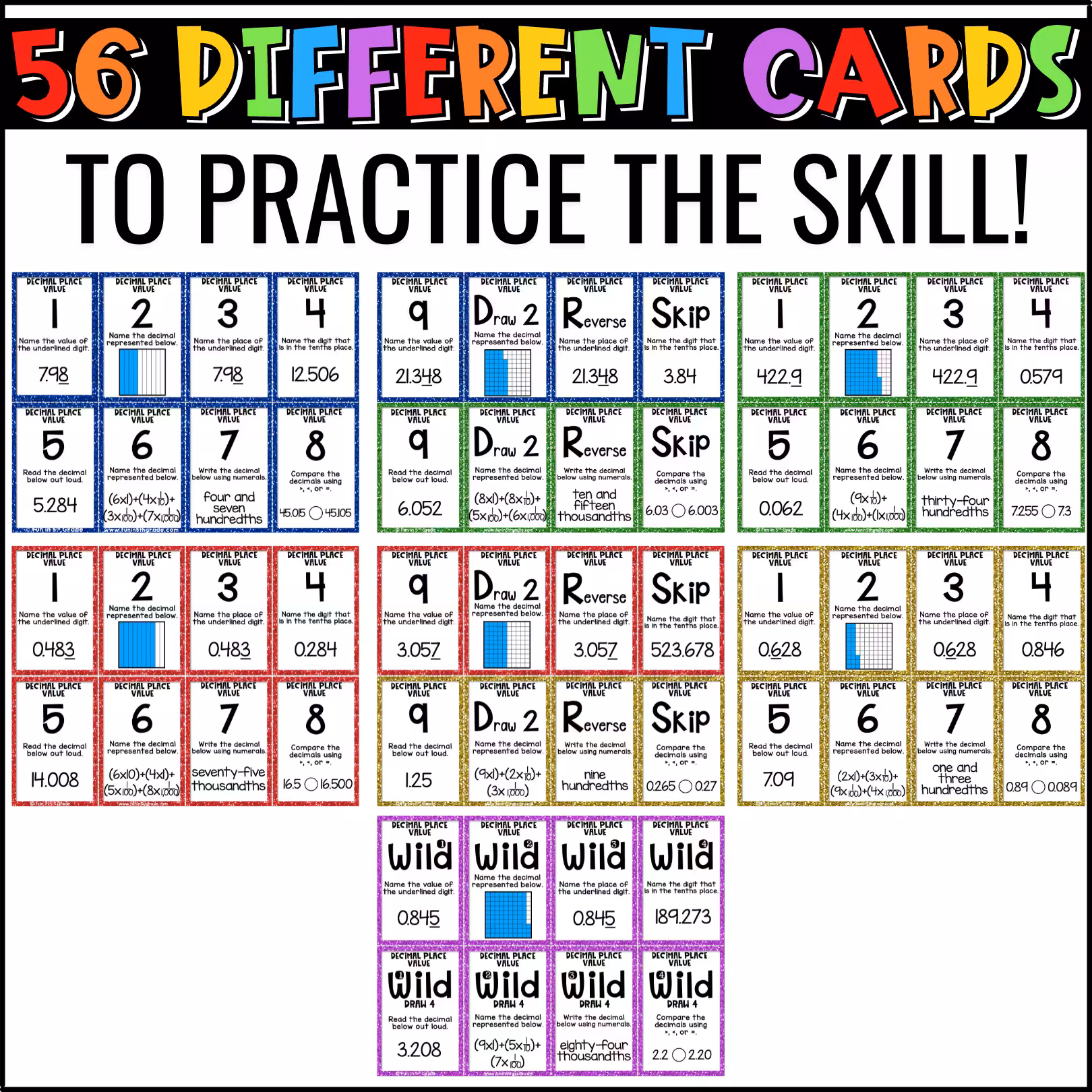 Decimal Place Value U-Know Math Review Game (3)