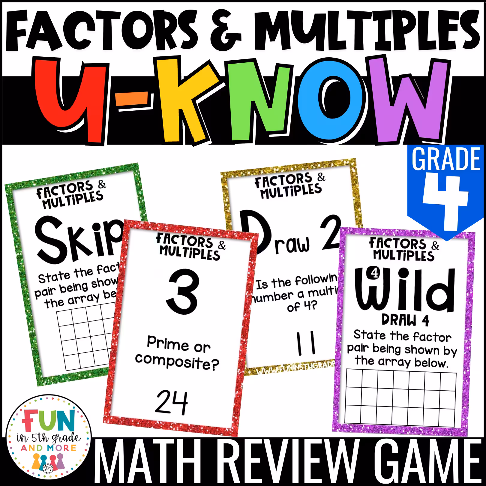 U-Know Factors and Multiples Game