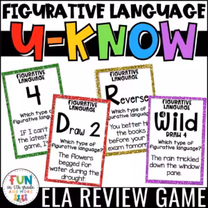 U-Know Figurative Language Review Game
