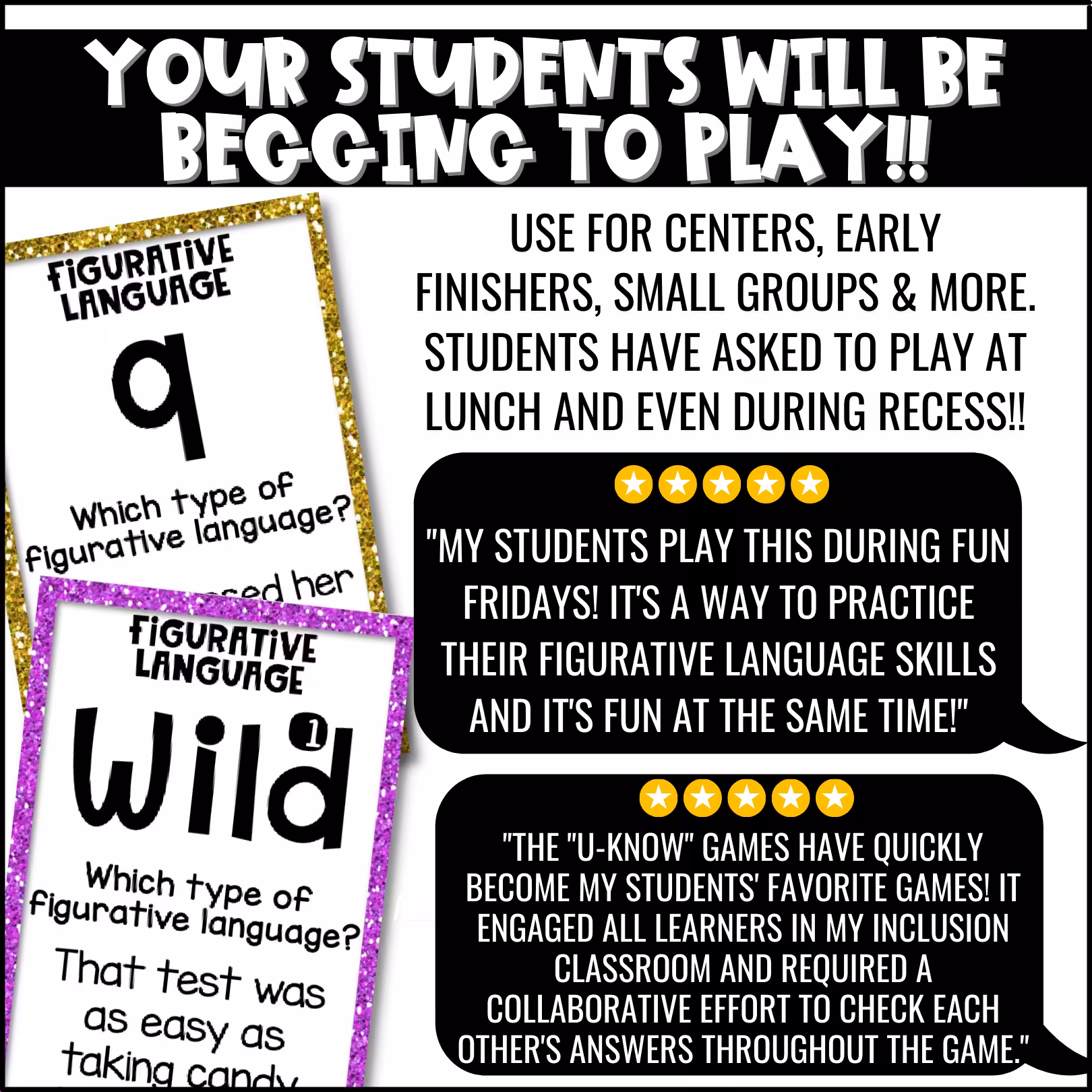 Figurative Language U-Know Review Game (5)
