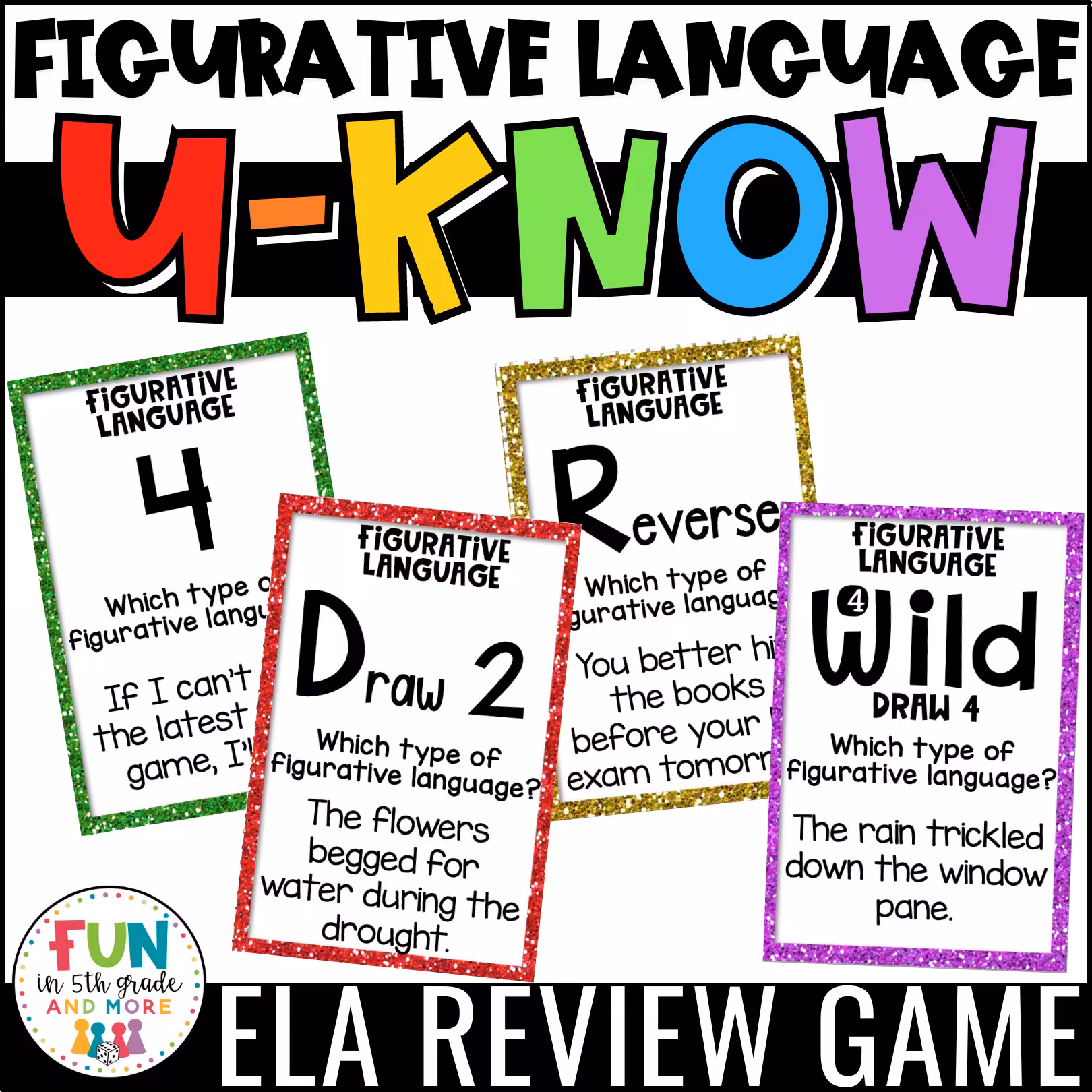 U-Know Figurative Language Review Game