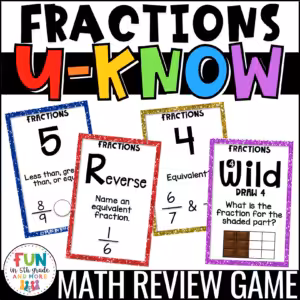 U-Know Fractions Review Game