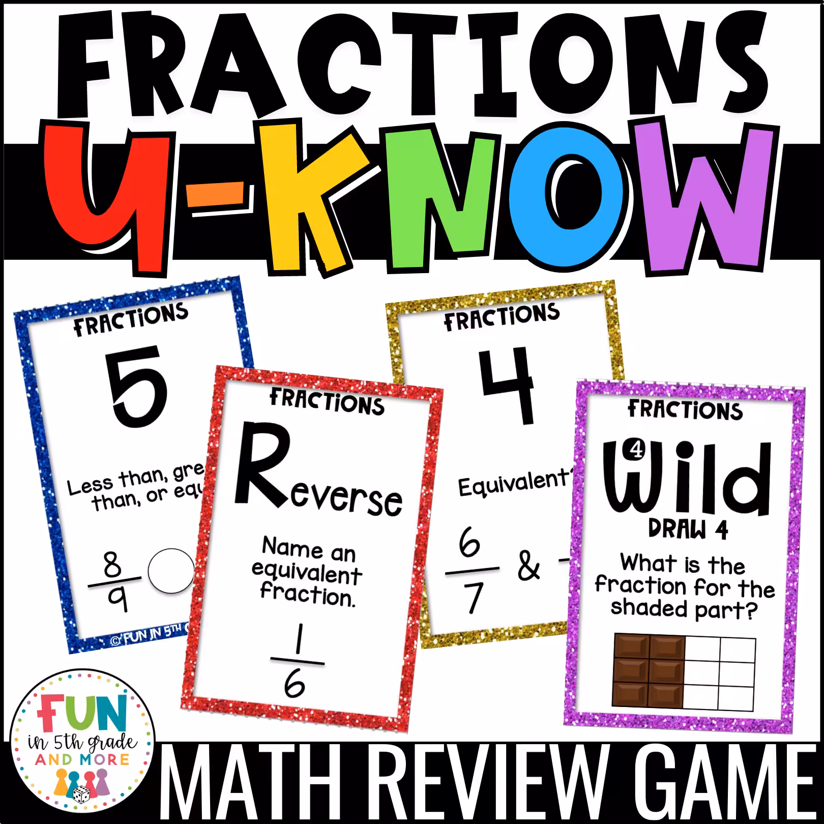 U-Know Fractions Review Game