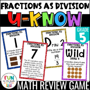 U-Know Fractions as Division Game