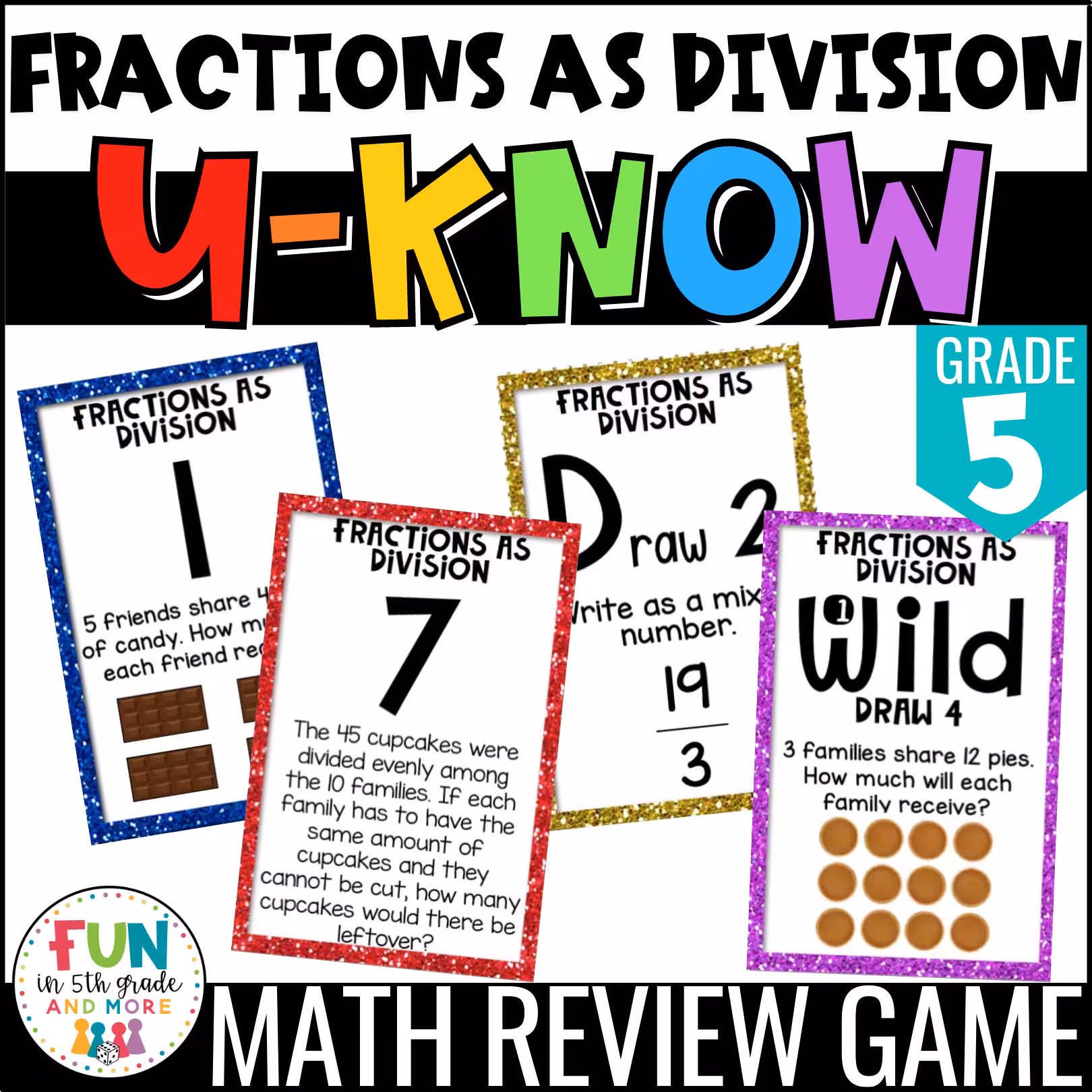 U-Know Fractions as Division Game