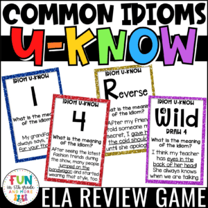 U-Know Common Idioms Review Game
