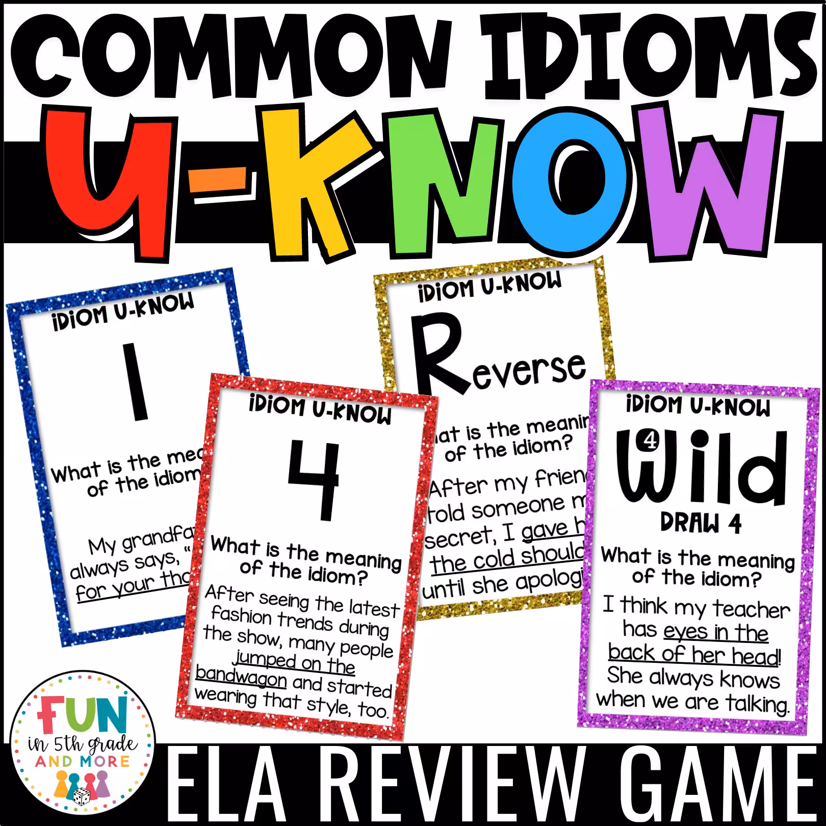 U-Know Common Idioms Review Game