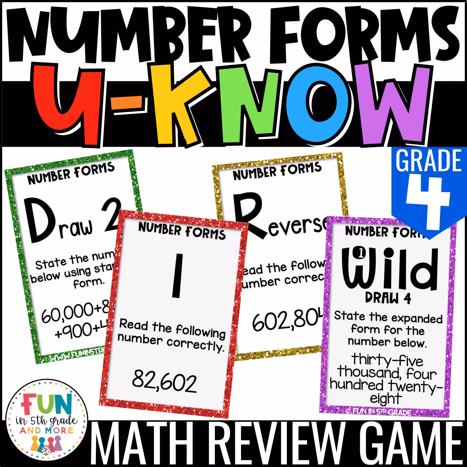 U-Know Number Forms Game