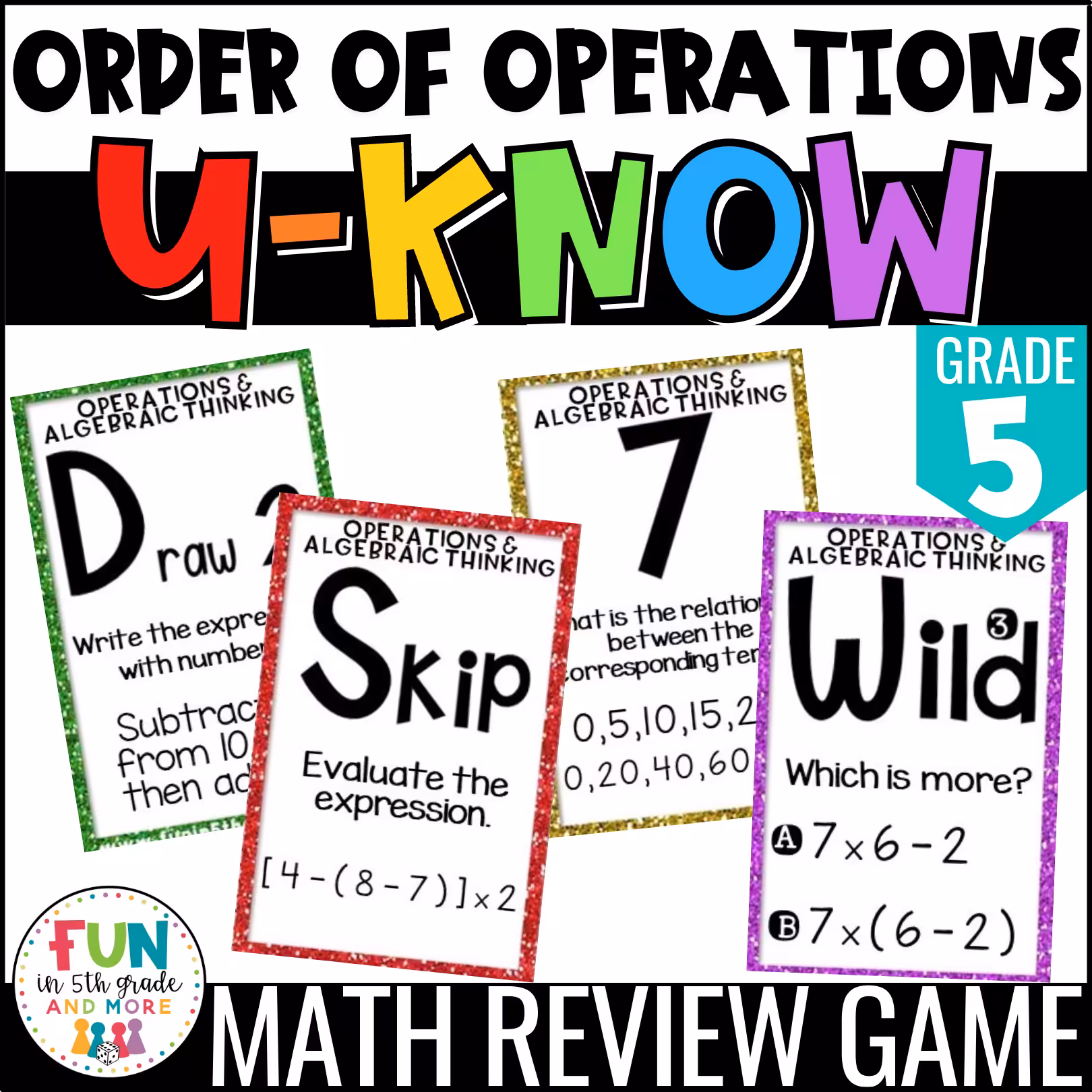 U-Know Order of Operations Game