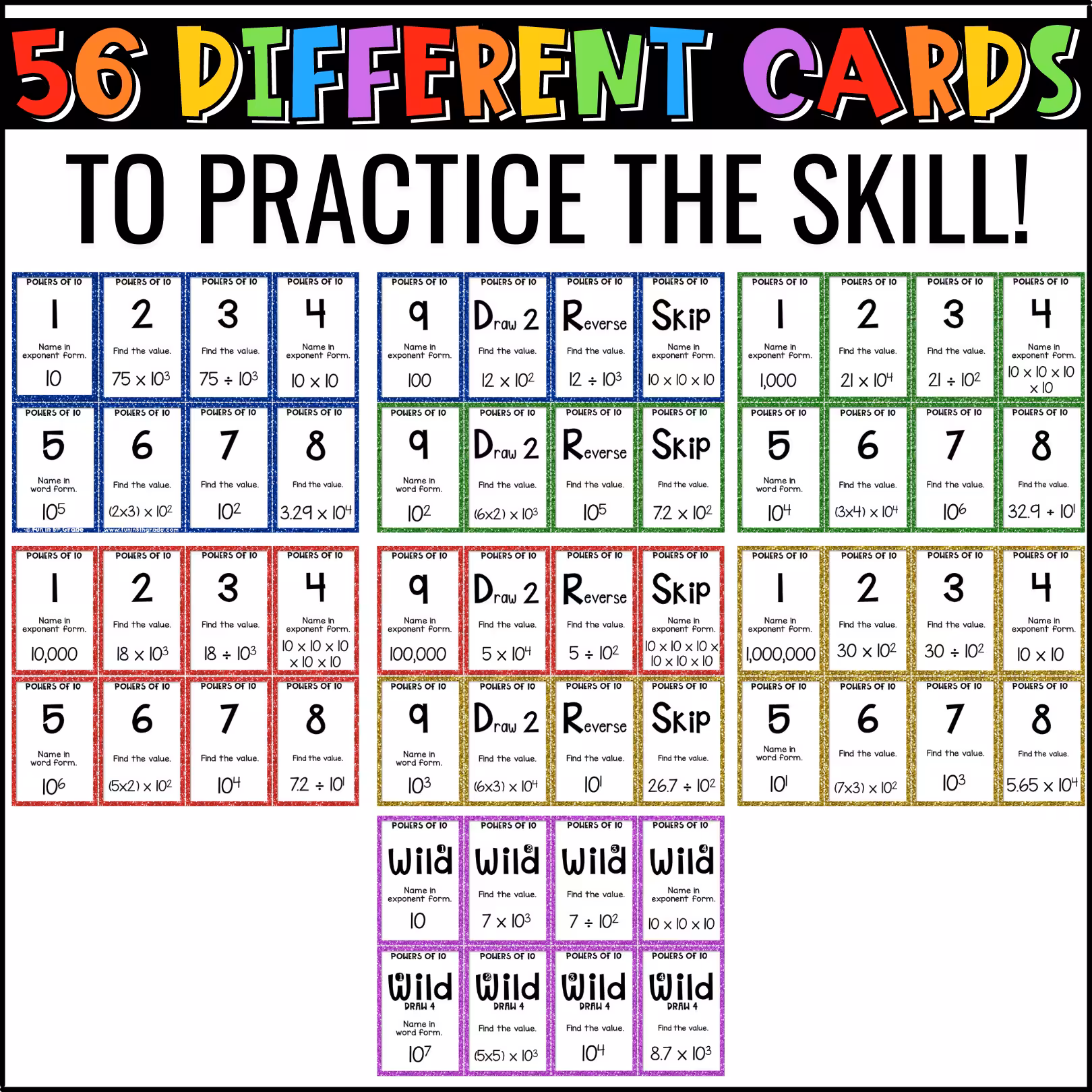Powers of 10 U-Know Math Review Game (3)