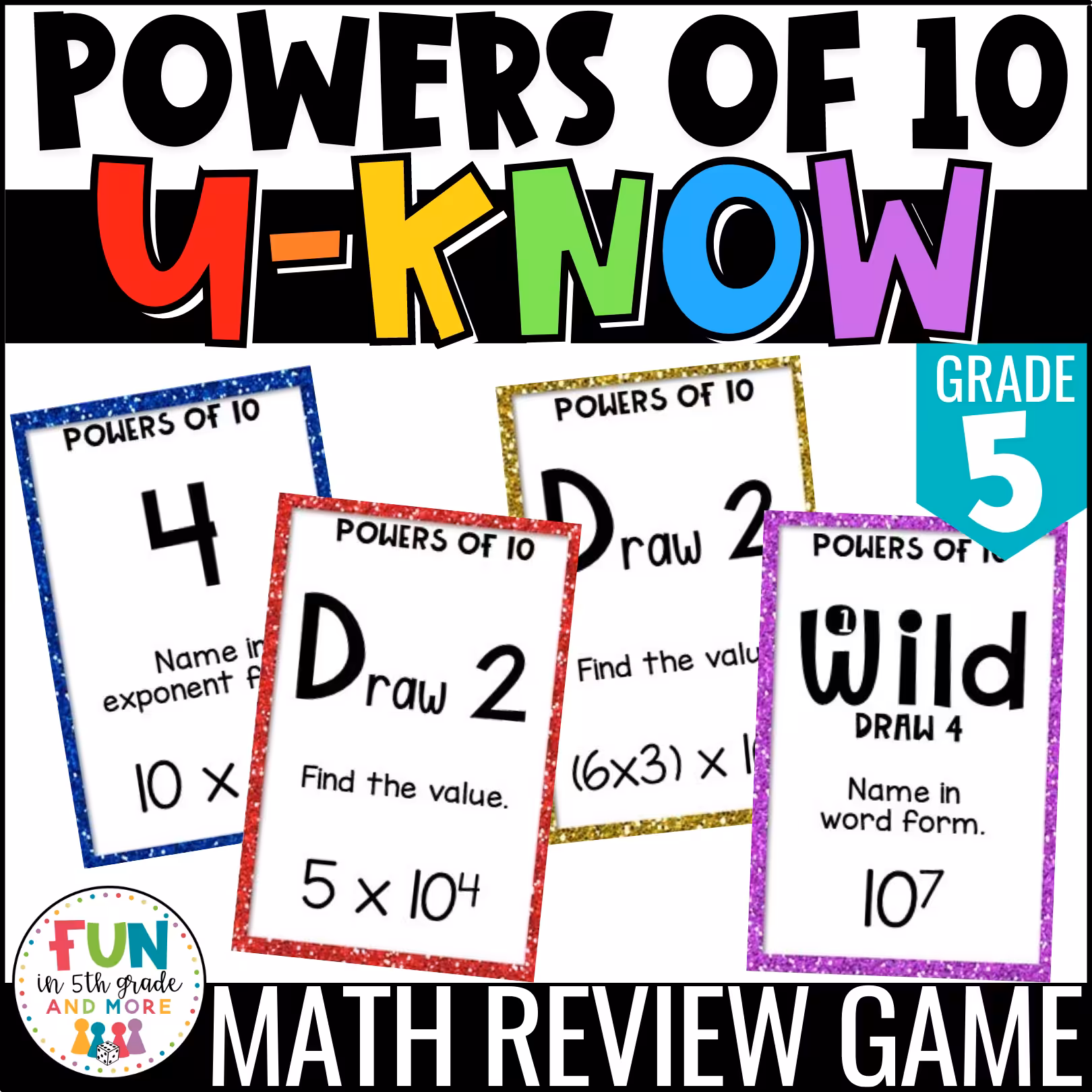 U-Know Powers of 10 Game
