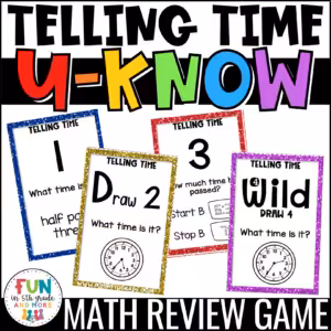 U-Know Telling Time Review Game