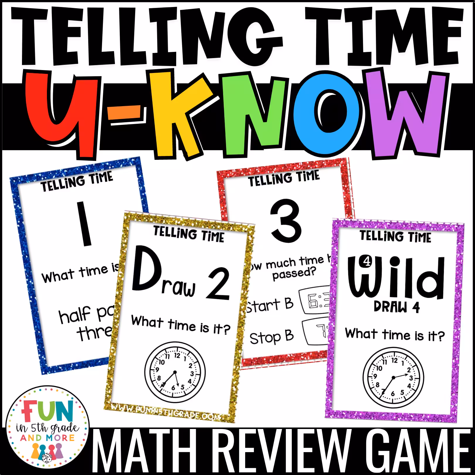 U-Know Telling Time Review Game