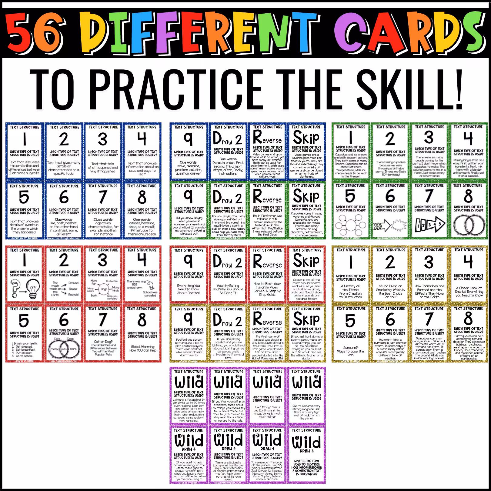 Text Structure U-Know Review Game (3)