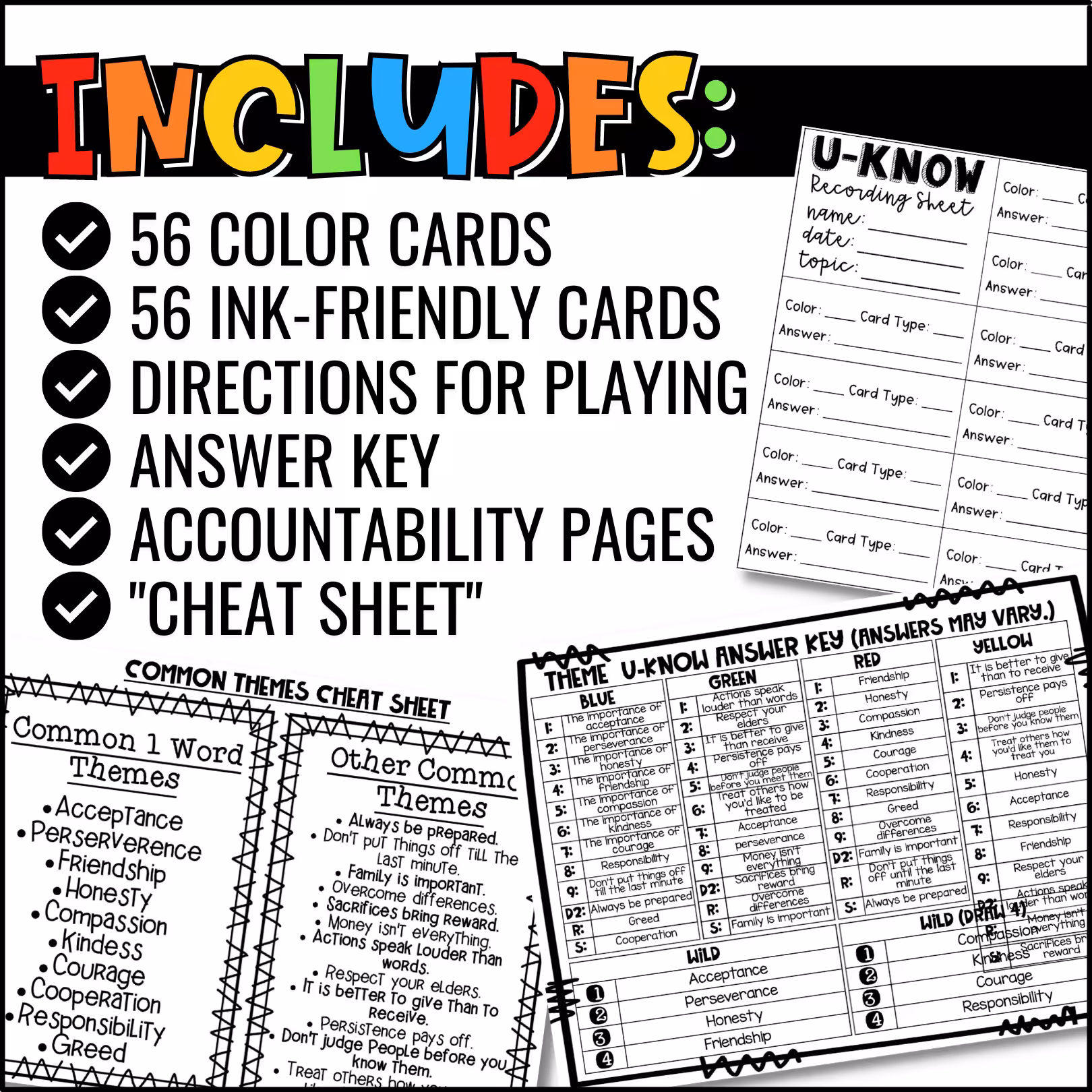 Theme U-Know Review Game (4)