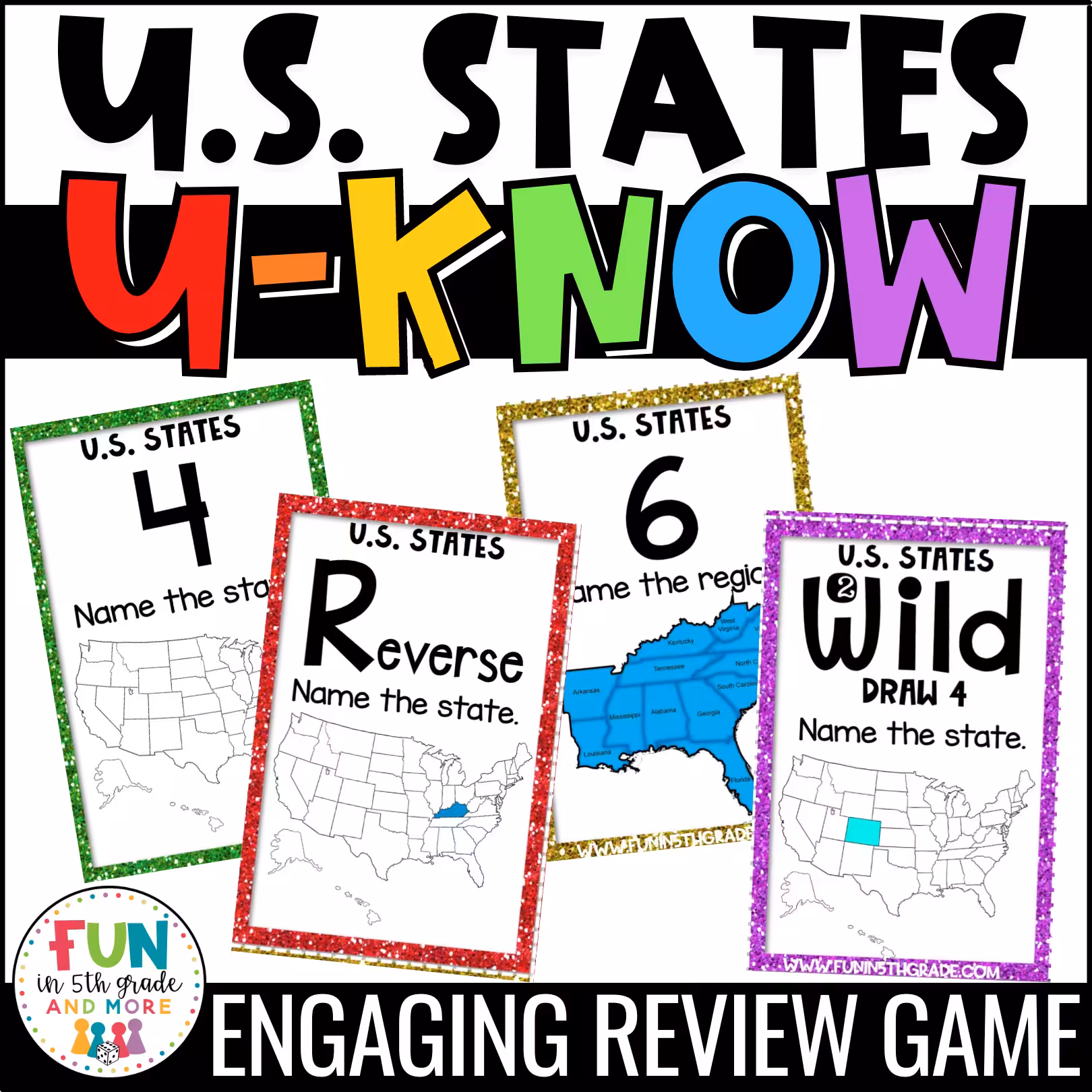 U-Know US States Game