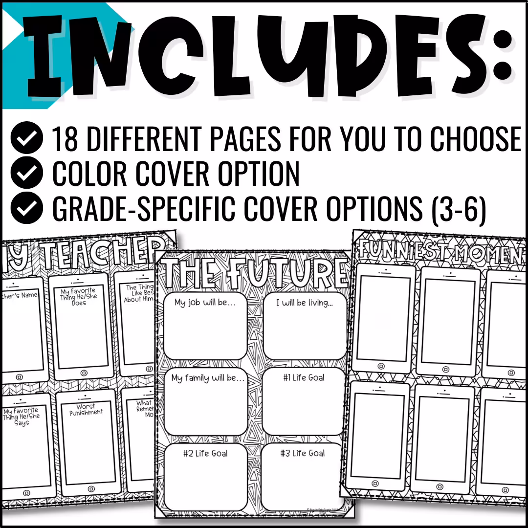 Coloring Book Memory Book - Print (5)