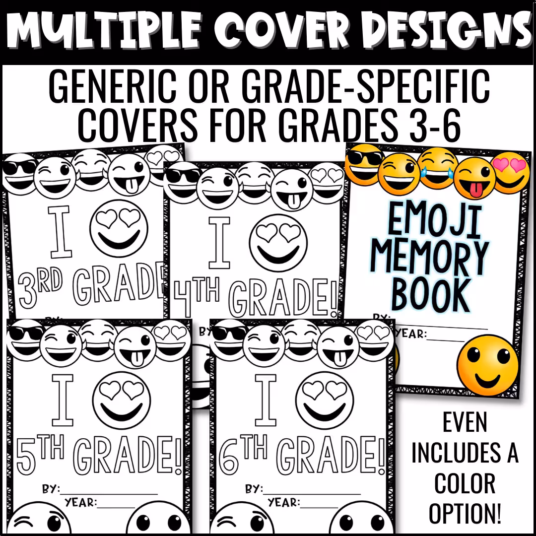 Emoji Memory Book - Print (3)