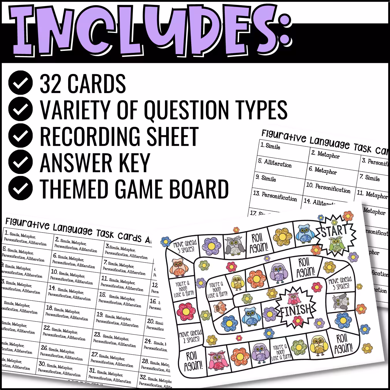 Figurative Language Task Cards (3)