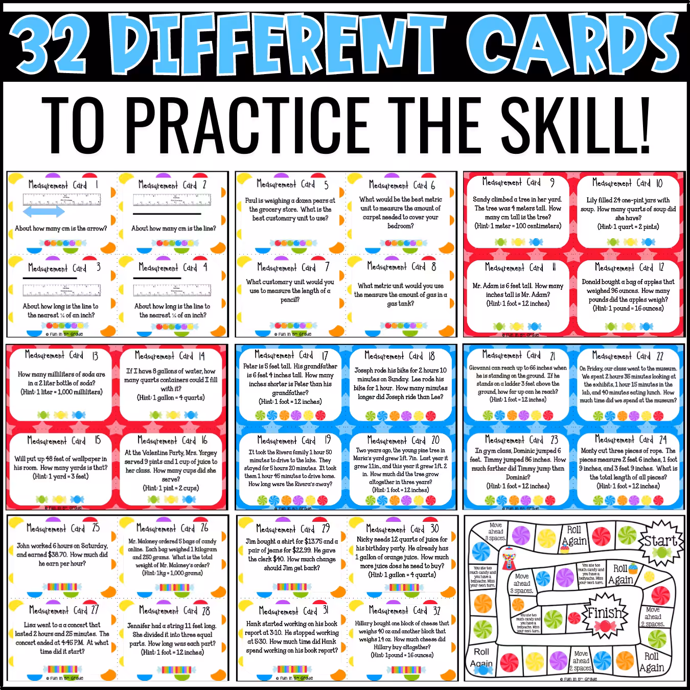 Measurement Task Cards (2)