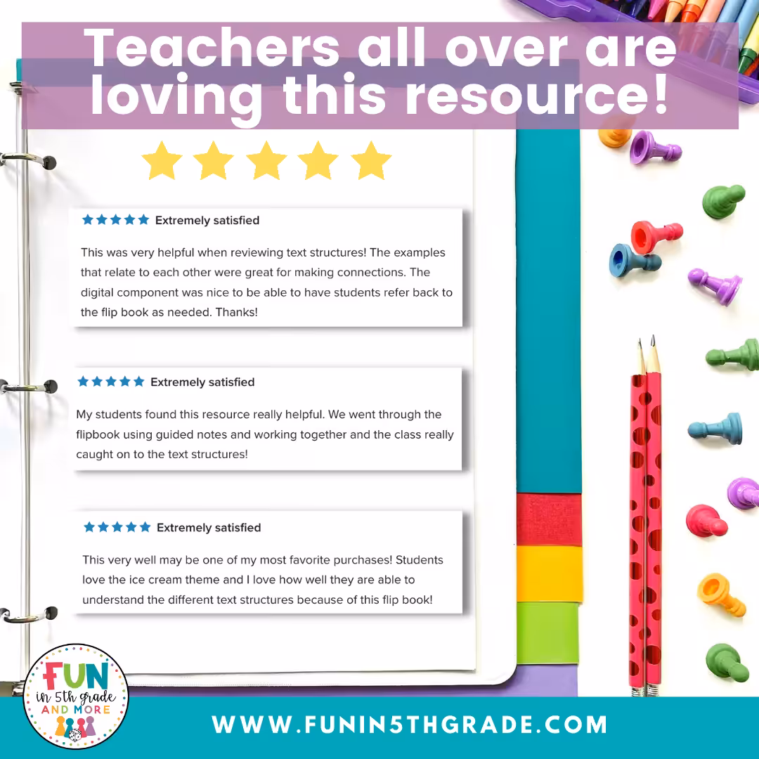 Text Structure Flipbook (5)