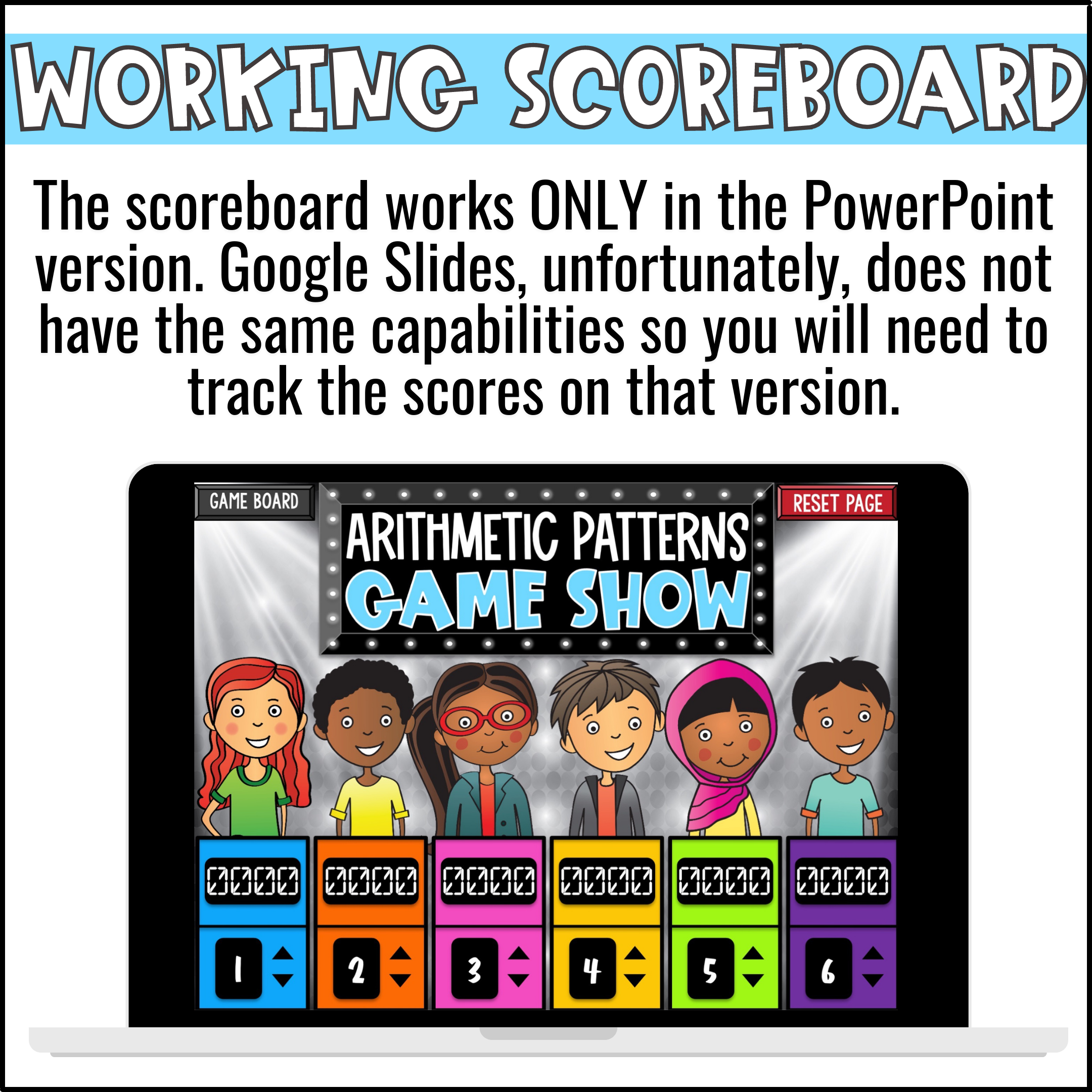 Arithmetic Patterns Game Show (2)