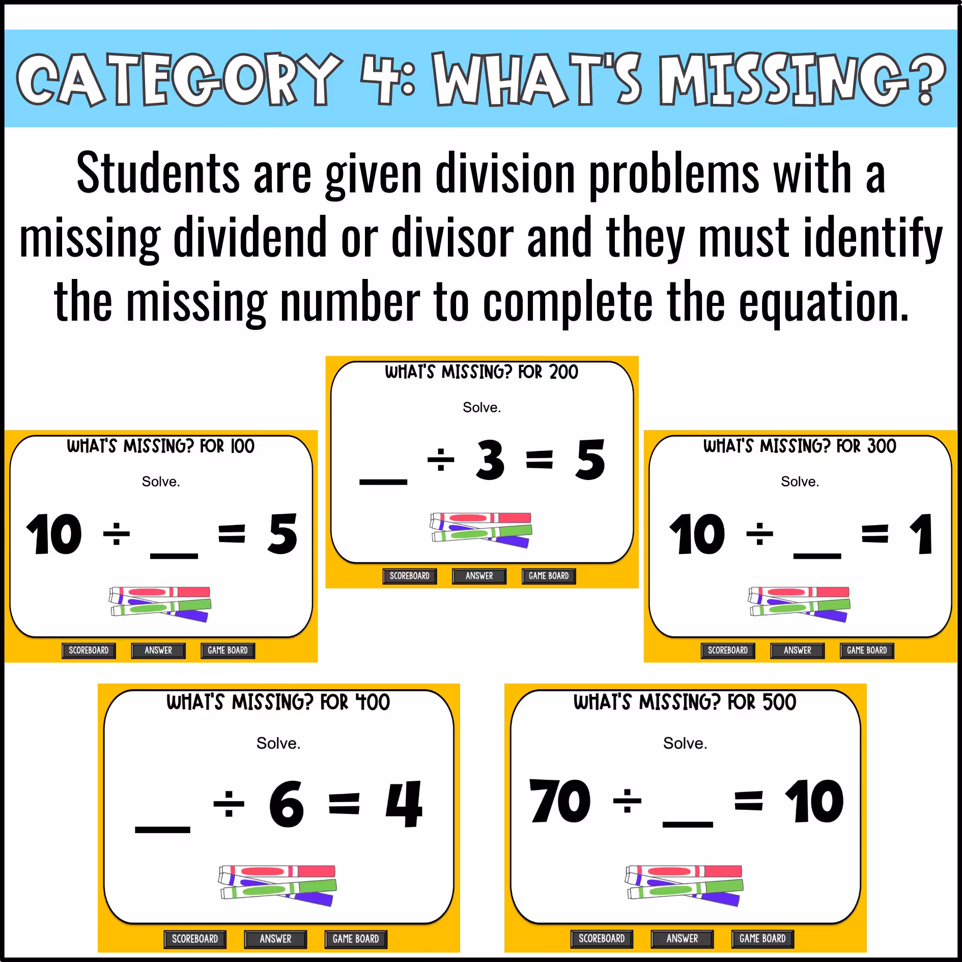 Fluently Multiply and Divide Game Show (7)