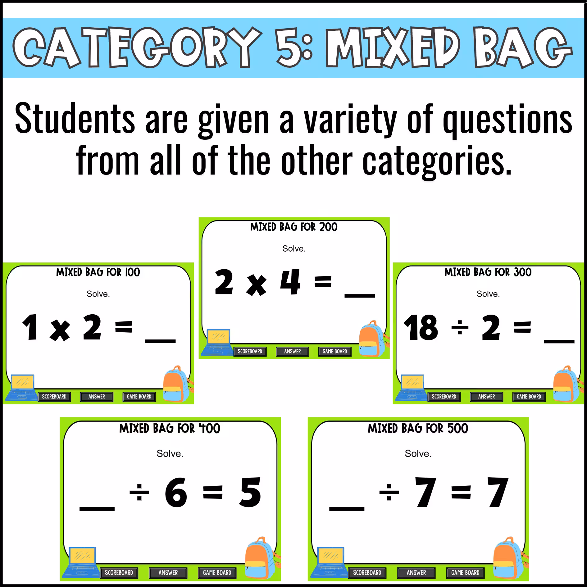 Fluently Multiply and Divide Game Show (8)