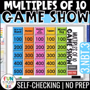 Multiples of 10 Game Show